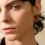 Stainless Steel Edge Curl Big Stud Earrings – Trendy Personality, 2023 Statement, Stylish Waterproof Jewelry for Women