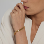 High-Quality Stainless Steel Chain Bracelet: 18 K Metal Fashion, Waterproof Jewelry for Women, Bijoux Femme Gift
