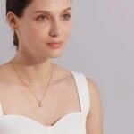 Elegant Fashion Jewelry Gift: 18K Gold Plated Natural Pearl Drop Pendant Necklace - Delicate Collar Chain for Women