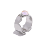 Creative Minimalism - Exquisite Imitation Stone 316L Stainless Steel Ring for Temperament Fashion
