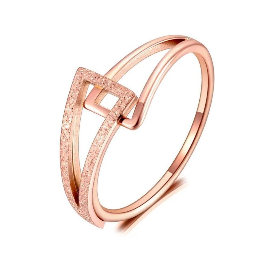 Original Design Titanium Stainless Steel Geometric Party Rings Bohemia Beach Ring Jewelry For Women