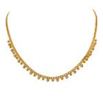 Product Title: Statement Stainless Steel Choker Necklace - Exquisite Shiny Cubic Zirconia Chain, Joyería de Acero Inoxidable para Mujer