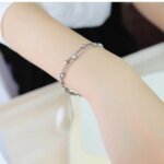 Charm double layers star bracelet bangle Stainless steel women's jewelry Bohemia summer jewelry for women Gift ideas for fashionable women