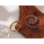 Elegant Stainless Steel Bangle Bracelet - Chic Occident Metal Texture, New Design 18K Trendy Jewelry for Women